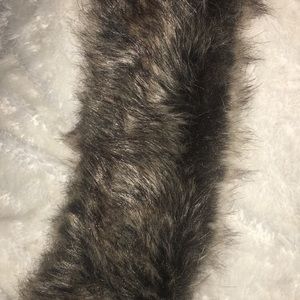 A furry headband